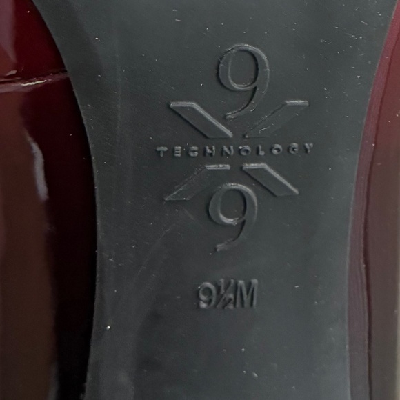 Nine West Patent Leather Colorblock Heel (Rose to Black fade) - Picture 6 of 7